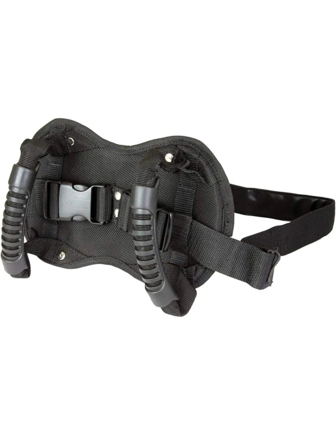 Ceinture de Maintien Moto Réglable avec Poignées de Préhension pour Passager